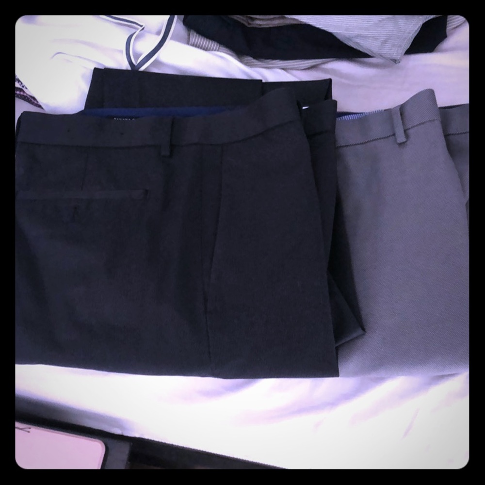 2 pairs/Men’s Non-Iron tailored slim fit